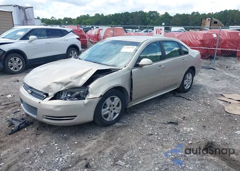 2010 Chevrolet Impala Ls из США, поврежденный, VIN 2G1WA5EKXA1128808